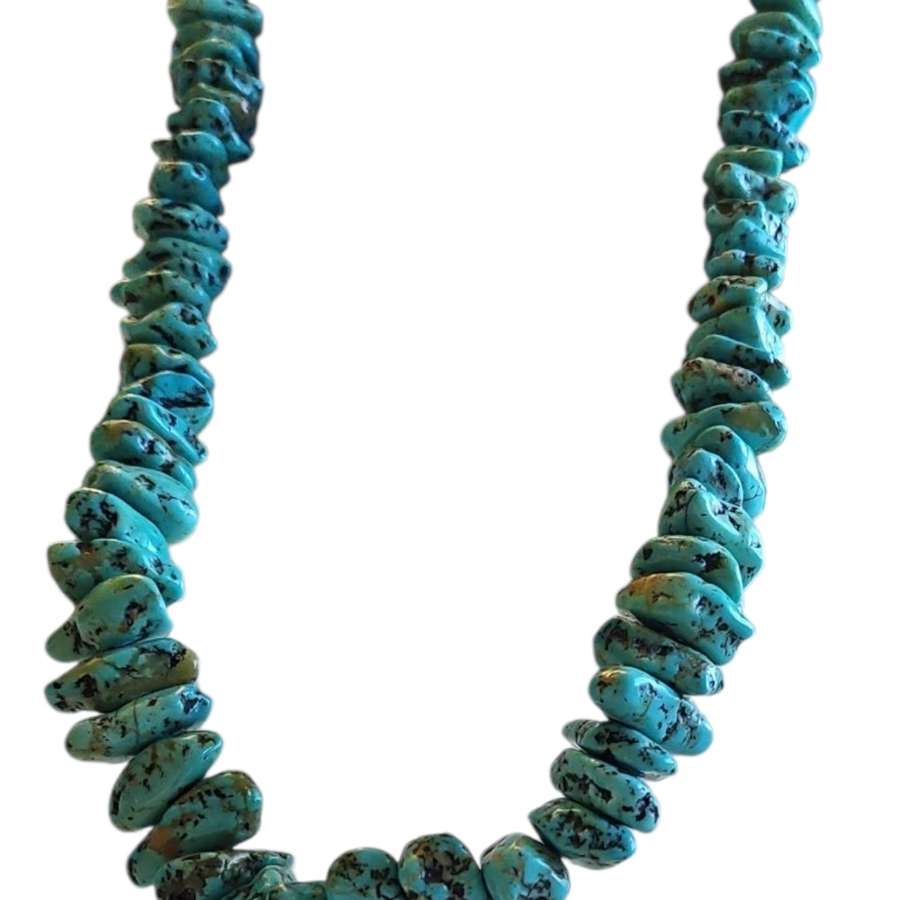 Turquoise Beaded Necklace - Picture 3 of 4
